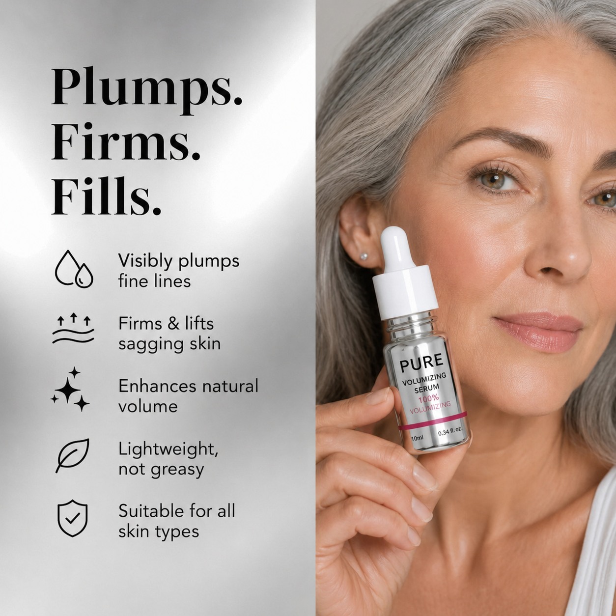 🔥LAST DAY Buy 1 Get 1 Free🔥Pure 100% Volufiline Serum