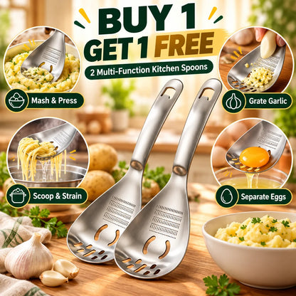 🔥LAST DAY Buy 1 Get 1 Free🔥All-in-One Cooking Spoon-Separate, Strain, Scoop & Serve