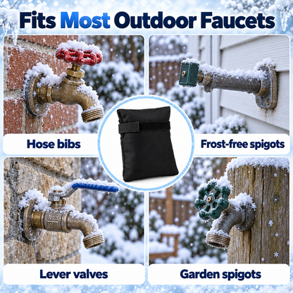 🔥LAST DAY Buy 1 Get 1 Free🔥Outdoor Faucet Cover Pack-Reusable Winter Protection for Garden & Patio