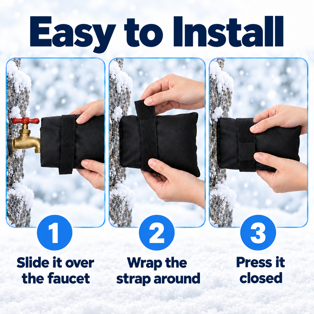 🔥LAST DAY Buy 1 Get 1 Free🔥Outdoor Faucet Cover Pack-Reusable Winter Protection for Garden & Patio