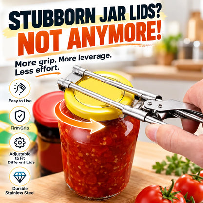 🔥LAST DAY Buy 1 Get 1 Free🔥Jar Opener for Weak Hands, Multifunctional Adjustable Can Opener