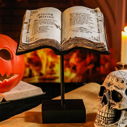 Resin Halloween Spellbook Decor — main product image