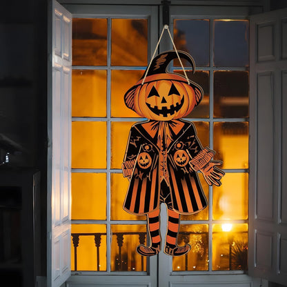 Vintage Wooden Halloween Door Sign — product gallery 03