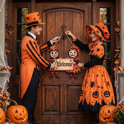 Vintage Halloween Welcome Sign — product gallery 04
