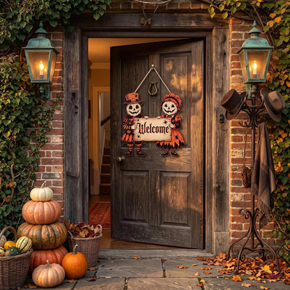 Vintage Halloween Welcome Sign — product gallery 05
